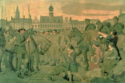 El regreso a Mons, 1920 de Henry Inglis Jodrel Sheldon Williams